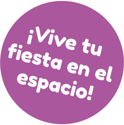 vive tu fiesta en el espacio